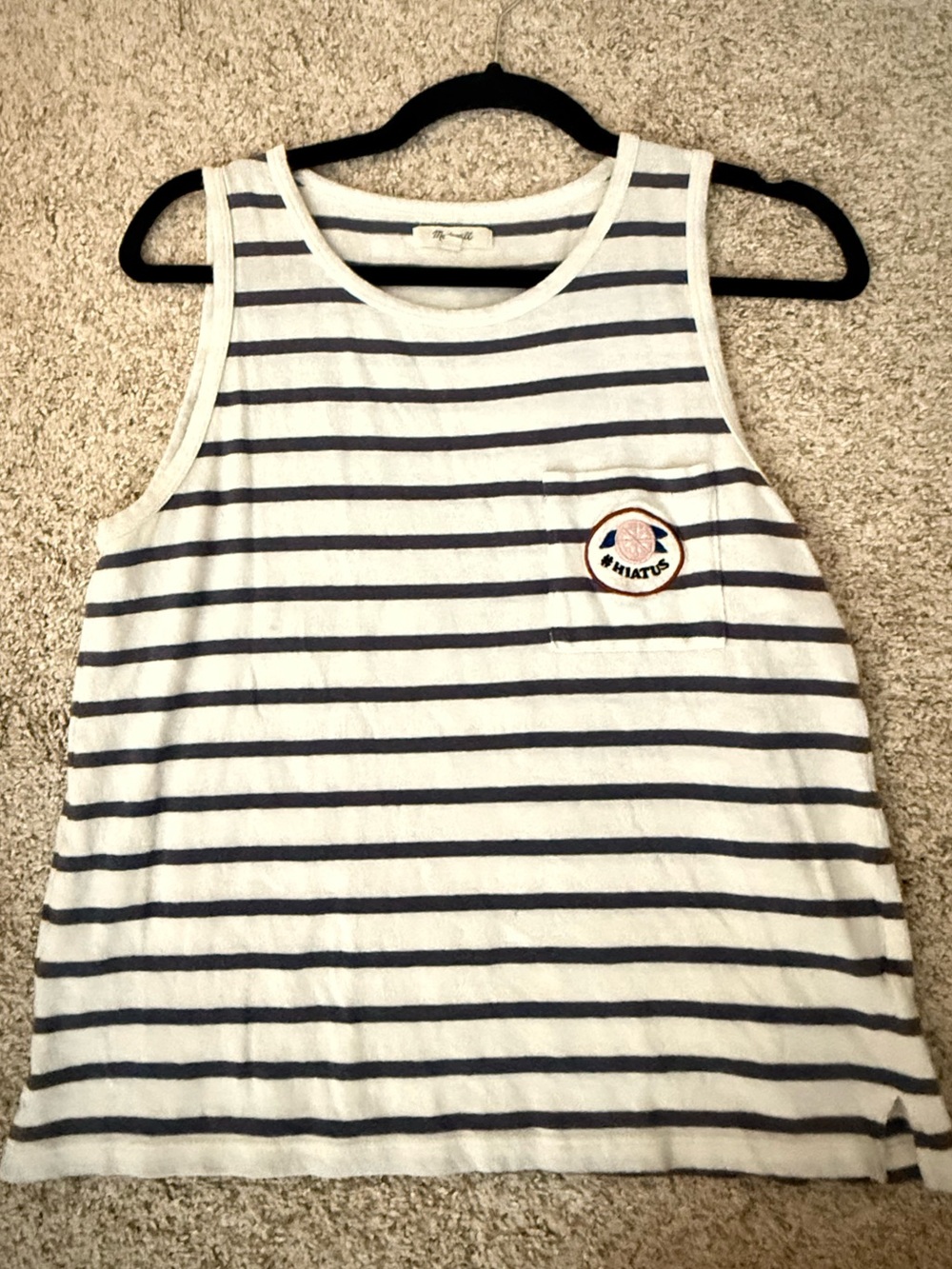 Madewell Striped Tank Top